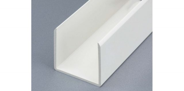Profilé PVC de Chant de 60 mm blanc