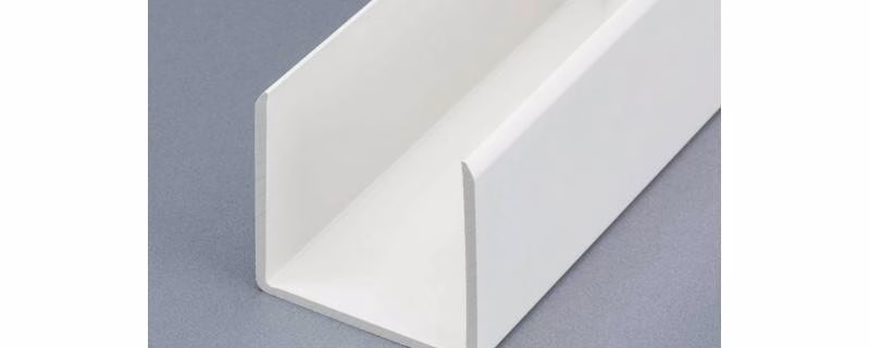 Profilé PVC de Chant de 60 mm blanc