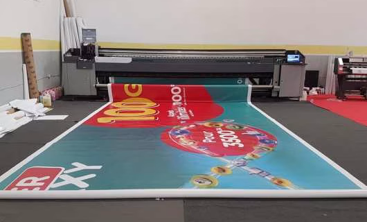 Impression sur bâches