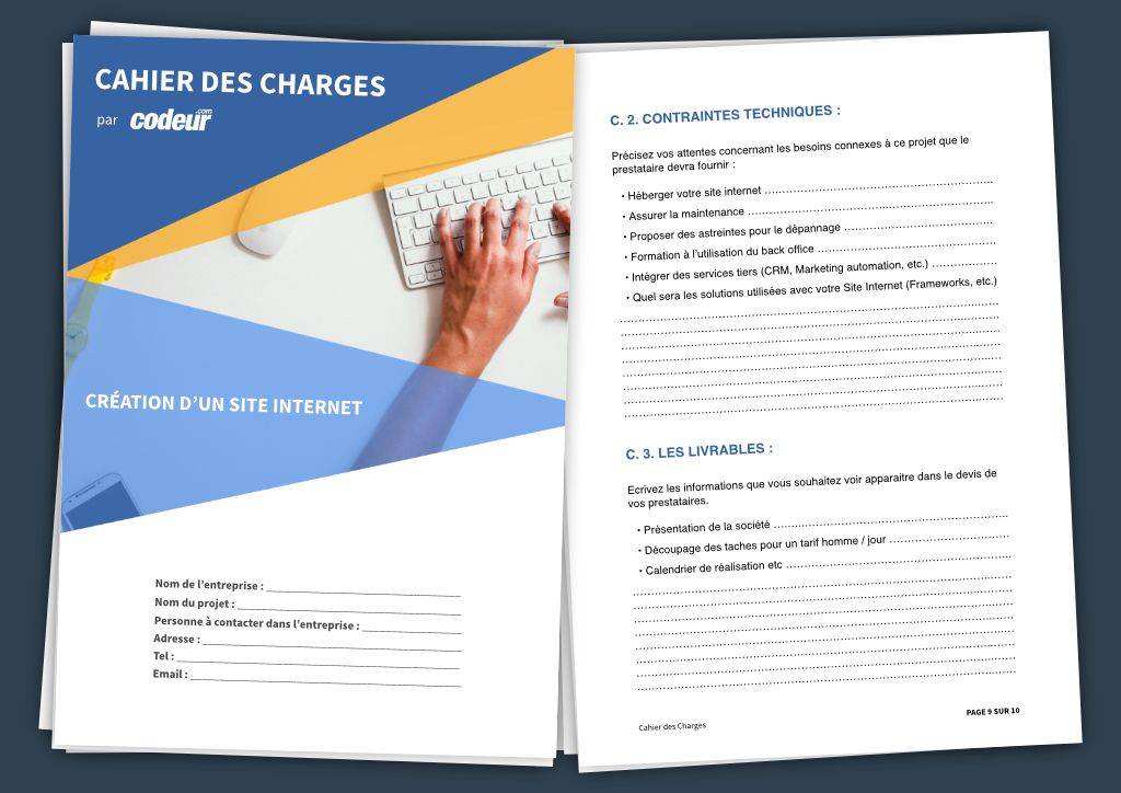 Cahier des charges